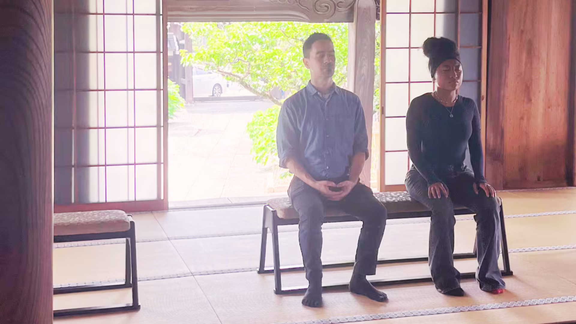 Meditation scene
